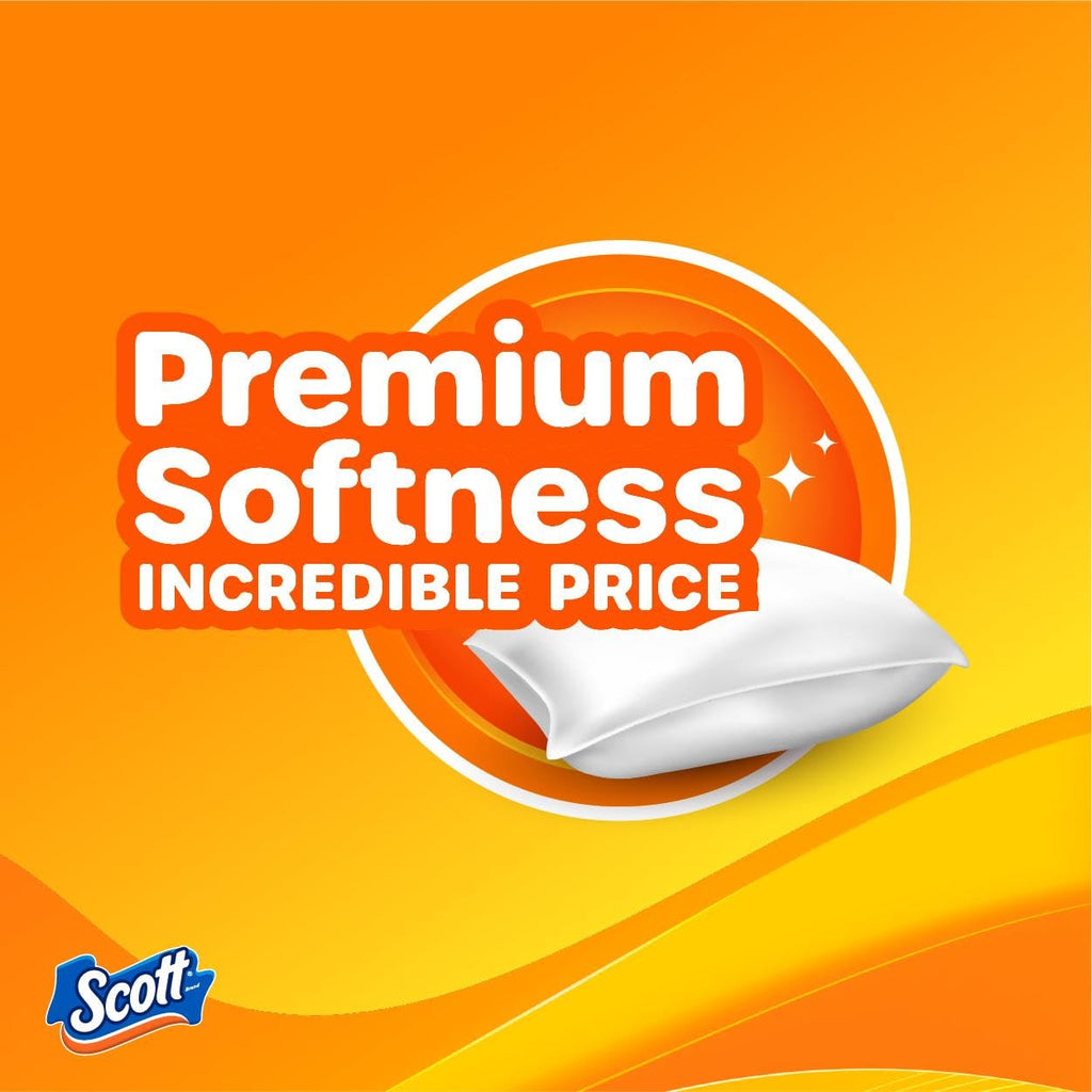 Scott SoftEase: 12 Double Rolls, Septic-Safe Tissue - Toilet Paper by Handbags Specialist Headquarter | Available at Handbags Specialist Headquarter