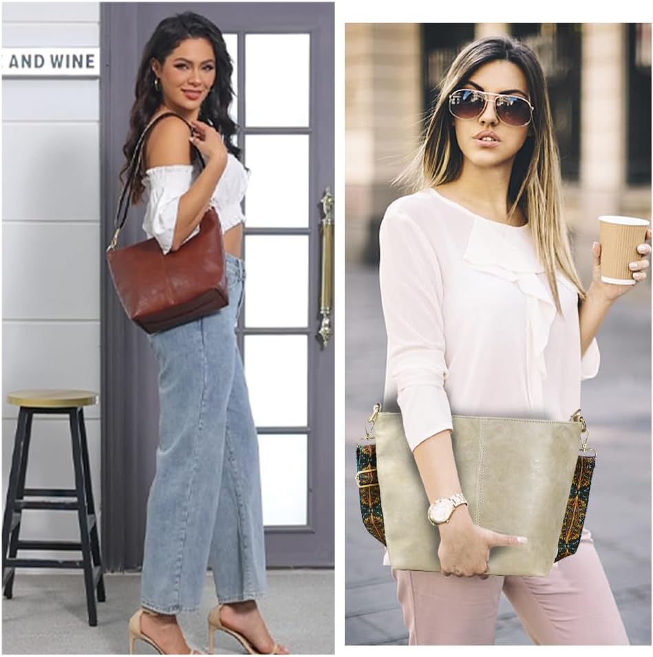 ChicHobo Vegan Leather Crossbody Bag with Strap -  by Handbags Specialist Headquarter | Available at Handbags Specialist Headquarter