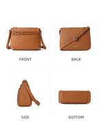 WestBronco ZipSatchel: Women's Medium Crossbody Bag - Handbags by Handbags Specialist Headquarter | Available at Handbags Specialist Headquarter