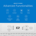 hOmeLabs Smart 50 Pint Dehumidifier 7000 Sq Ft - Decor by Handbags Specialist Headquarter | Available at Handbags Specialist Headquarter