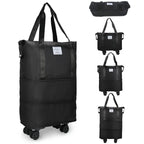 VoyagePro Expandable Wheeled Duffle Bag -  by Handbags Specialist Headquarter | Available at Handbags Specialist Headquarter
