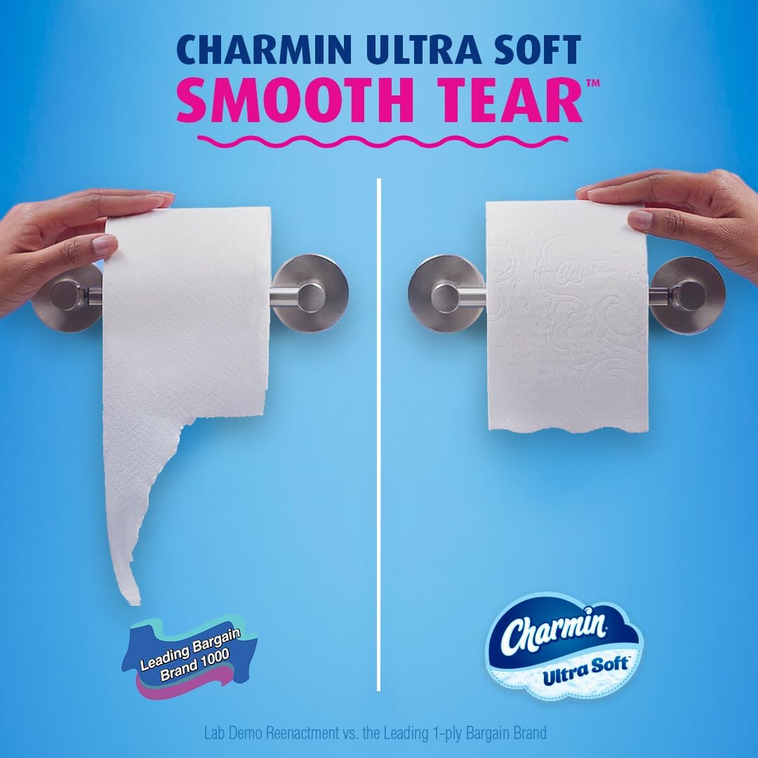 Charmin Cloud Soft: 6 Mega = 24 Regular Rolls - Toilet Paper by Handbags Specialist Headquarter | Available at Handbags Specialist Headquarter