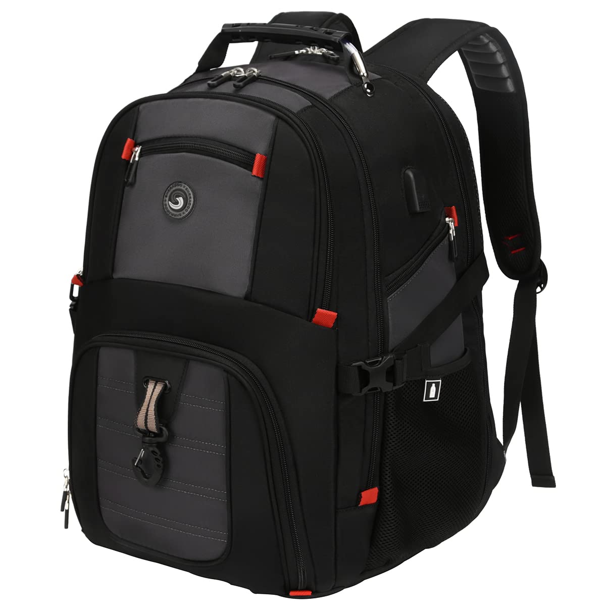 SHRRADOO 50L USB Travel Laptop Backpack - Airline Approved - Backpack Bags by Handbags Specialist Headquarter | Available at Handbags Specialist Headquarter