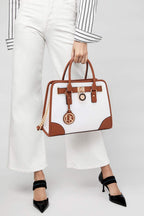 Dasein Women’s 2pcs Satchel & Shoulder Bag Set