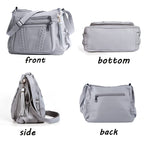 ELDA Chic Crossbody: Soft PU Leather Multi-Pocket Bag - Handbags by Handbags Specialist Headquarter | Available at Handbags Specialist Headquarter