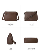 WestBronco ZipSatchel: Women's Medium Crossbody Bag - Handbags by Handbags Specialist Headquarter | Available at Handbags Specialist Headquarter