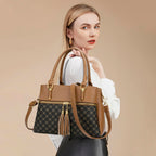 Luxe Leather Satchel & Crossbody Bags -  by Handbags Specialist Headquarter | Available at Handbags Specialist Headquarter