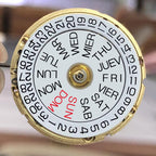 OLEVS Luxe: Men's Golden Dial Quartz Business Watch