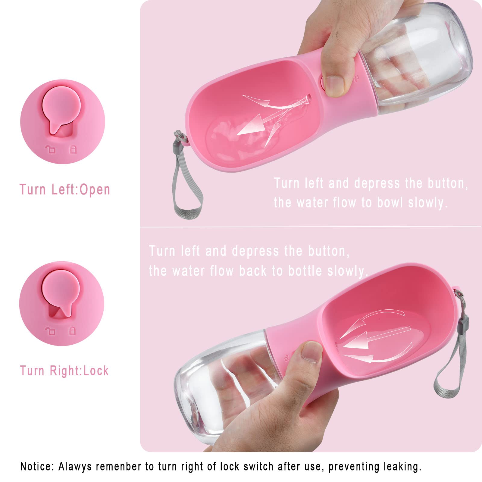 PawPals Travel Buddy: Portable Pet Hydration & Snack -  by Handbags Specialist Headquarter | Available at Handbags Specialist Headquarter