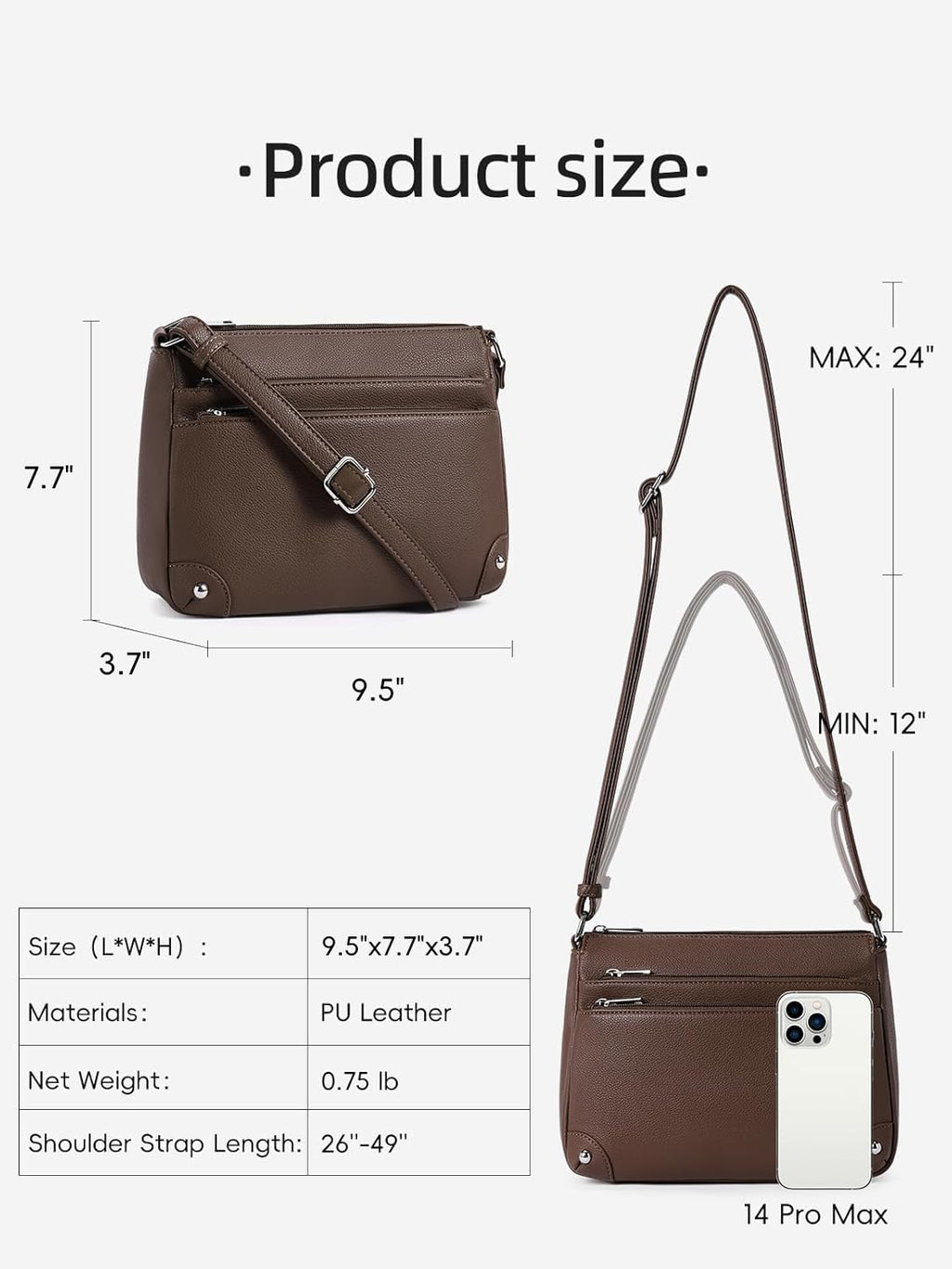 WestBronco ZipSatchel: Women's Medium Crossbody Bag - Handbags by Handbags Specialist Headquarter | Available at Handbags Specialist Headquarter