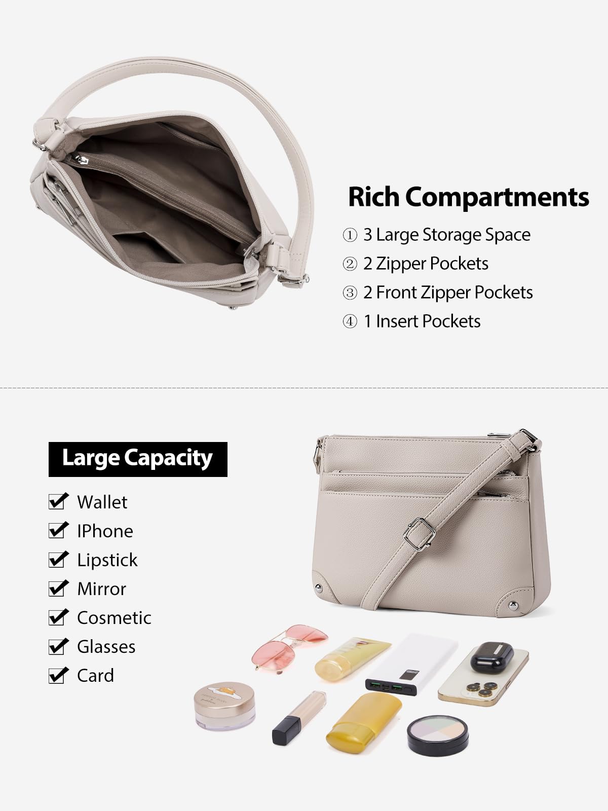 WestBronco ZipSatchel: Women's Medium Crossbody Bag - Handbags by Handbags Specialist Headquarter | Available at Handbags Specialist Headquarter