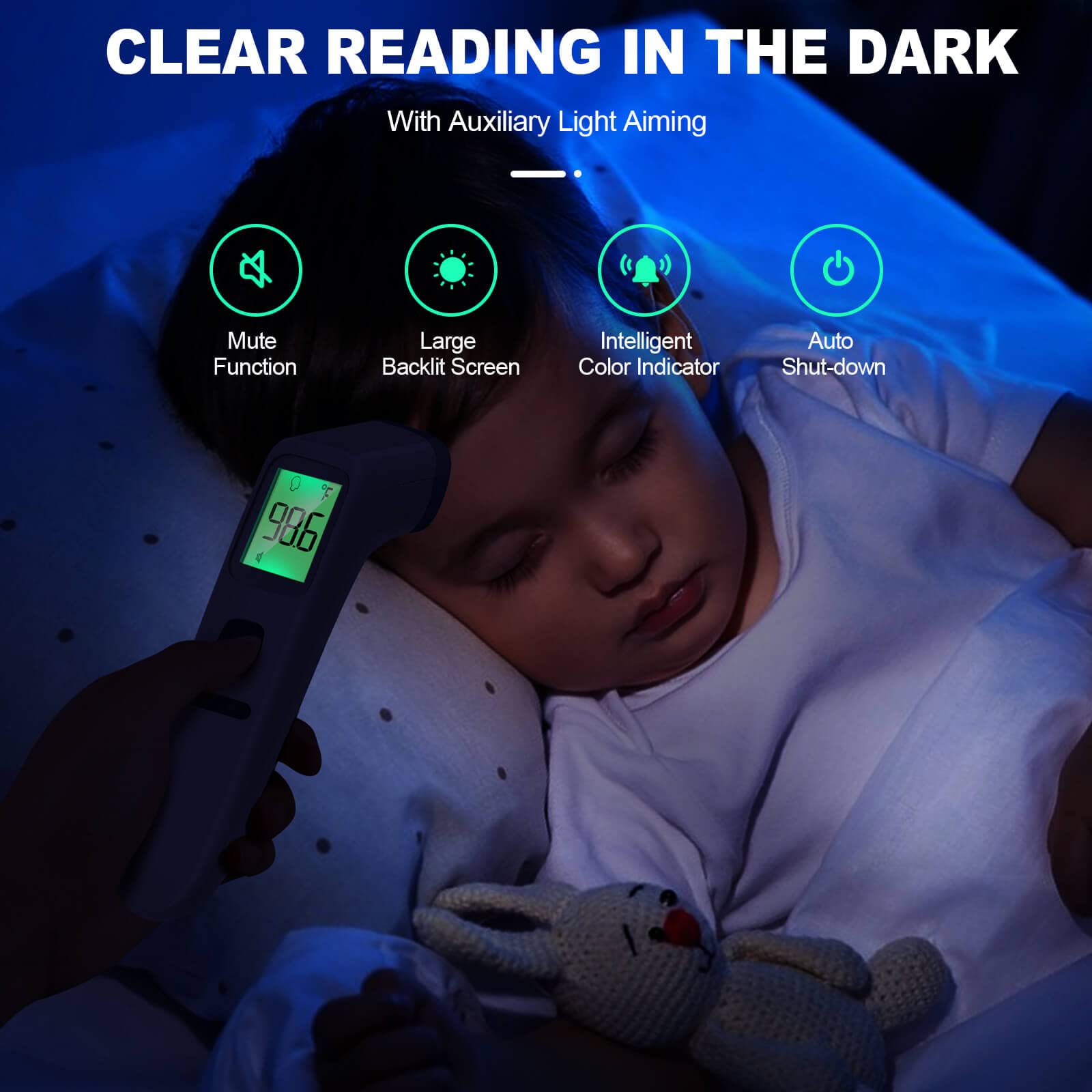 SmartScan No-Touch Thermometer: Family & Fever Care - Health Care by Handbags Specialist Headquarter | Available at Handbags Specialist Headquarter