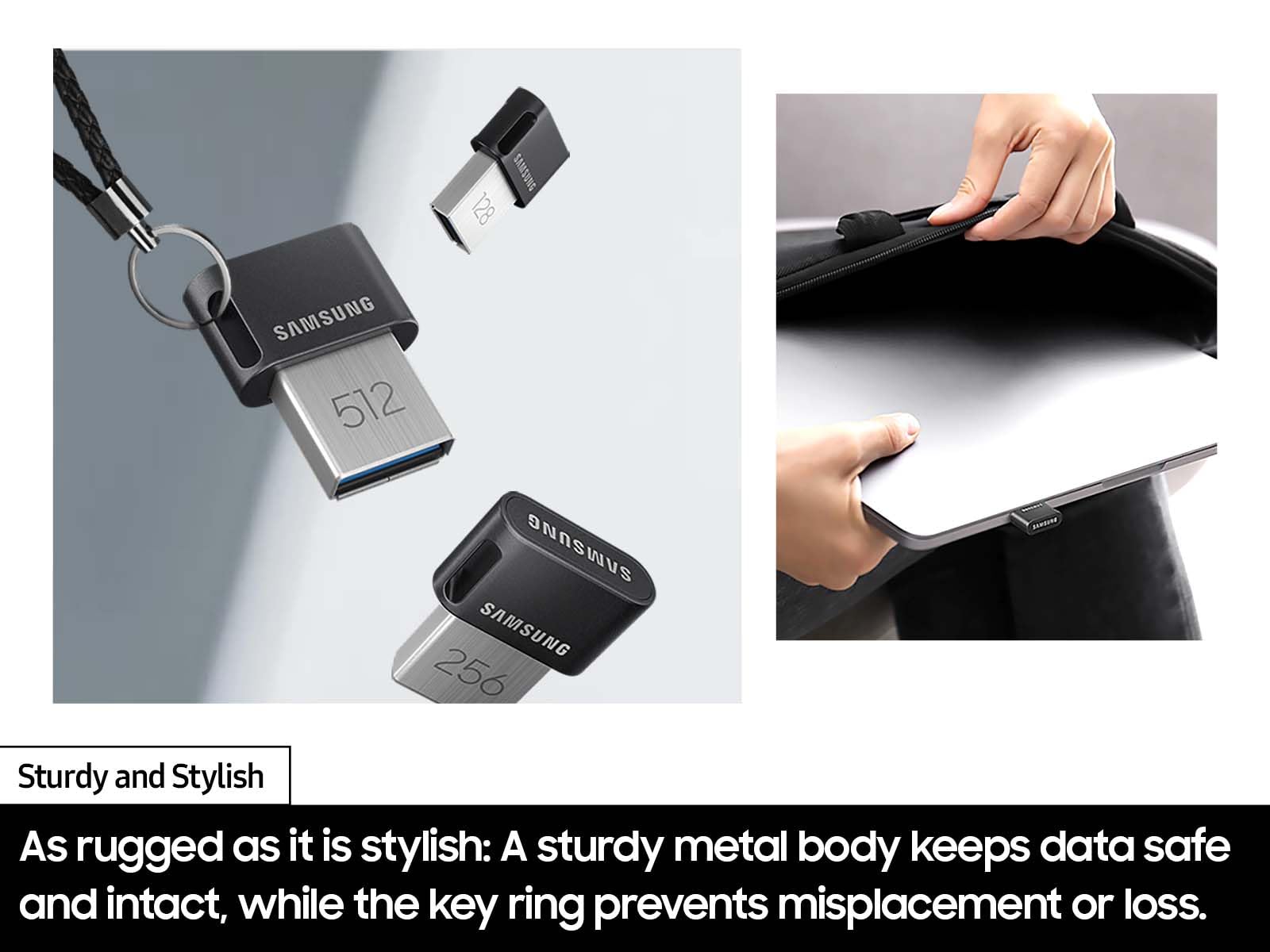 Samsung FIT Plus 64GB USB 3.1 Flash Drive - Decor by Handbags Specialist Headquarter | Available at Handbags Specialist Headquarter