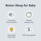 Yogasleep Hushh: Portable White Noise for Peaceful Sleep - Baby Products by Handbags Specialist Headquarter | Available at Handbags Specialist Headquarter