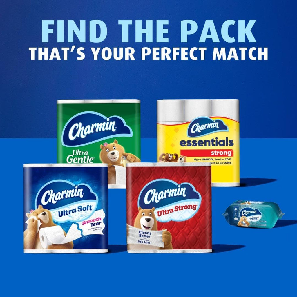 Charmin Cloud Soft: 6 Mega = 24 Regular Rolls - Toilet Paper by Handbags Specialist Headquarter | Available at Handbags Specialist Headquarter