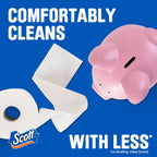 Scott SoftEase: 12 Double Rolls, Septic-Safe Tissue - Toilet Paper by Handbags Specialist Headquarter | Available at Handbags Specialist Headquarter