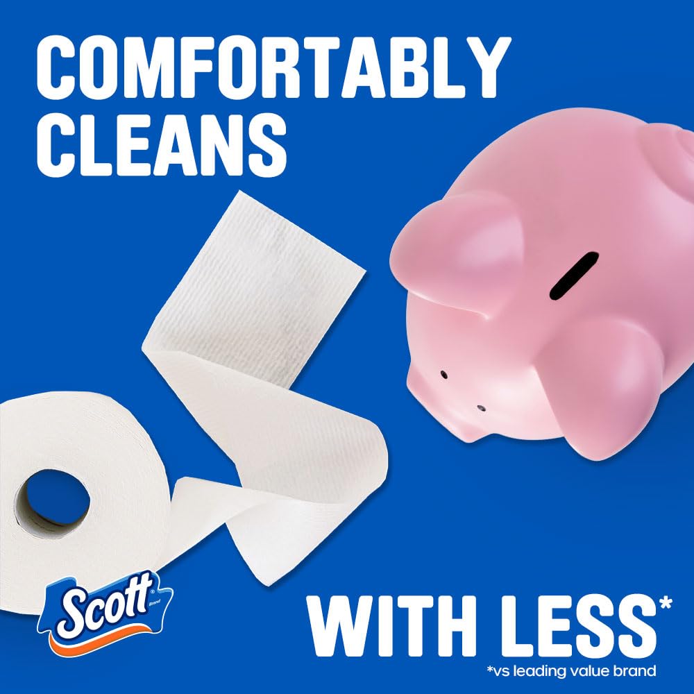 Scott SoftEase: 12 Double Rolls, Septic-Safe Tissue - Toilet Paper by Handbags Specialist Headquarter | Available at Handbags Specialist Headquarter