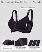 Vertvie Seamless Wireless Push-Up Bralette