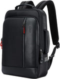 BOPai Executive Leather Backpack with USB Charging - Backpacks by Handbags Specialist Headquarter | Available at Handbags Specialist Headquarter