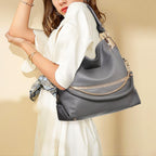 Dasein Luxe Vegan Hobo Bag with Rhinestones - Bucket Bag by Handbags Specialist Headquarter | Available at Handbags Specialist Headquarter