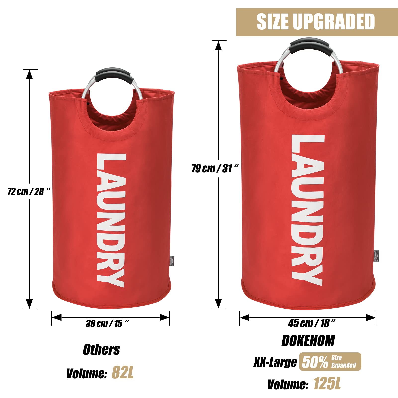 FoldAway Laundry Hamper - Laundry Baskets by Handbags Specialist Headquarter | Available at Handbags Specialist Headquarter