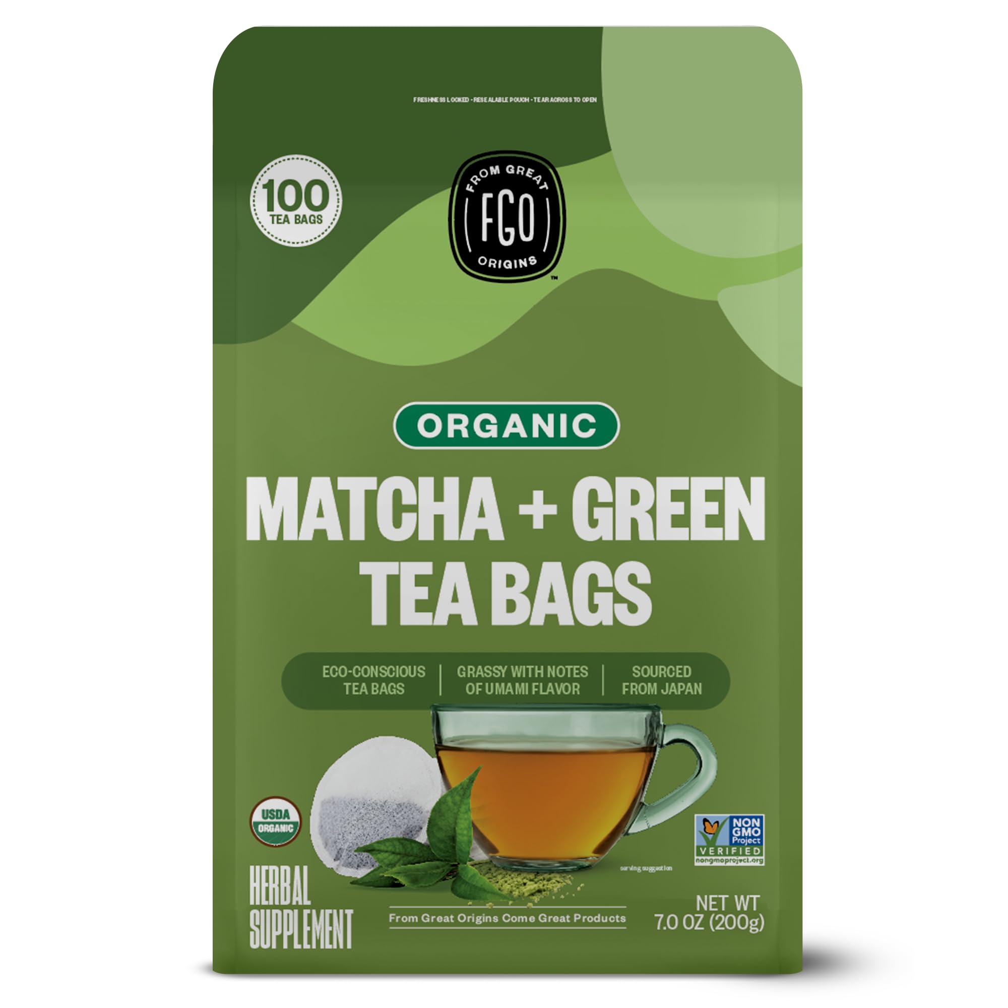 ElderZen Organic Tea - Caffeine-Free Eco Bags -  by Handbags Specialist Headquarter | Available at Handbags Specialist Headquarter