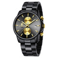 Golden Hour Elite Chrono Steel Men’s Quartz Watch
