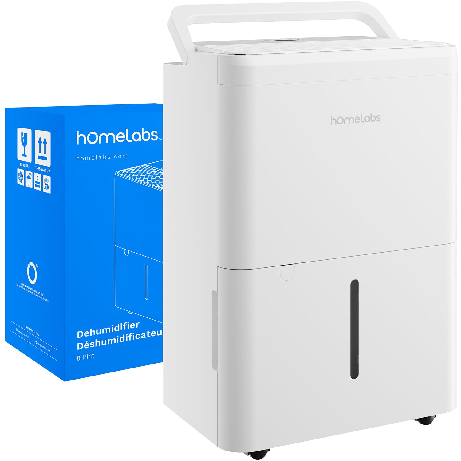 hOmeLabs Smart 50 Pint Dehumidifier 7000 Sq Ft - Decor by Handbags Specialist Headquarter | Available at Handbags Specialist Headquarter