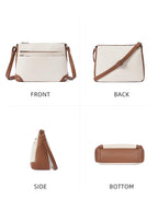 WestBronco ZipSatchel: Women's Medium Crossbody Bag - Handbags by Handbags Specialist Headquarter | Available at Handbags Specialist Headquarter