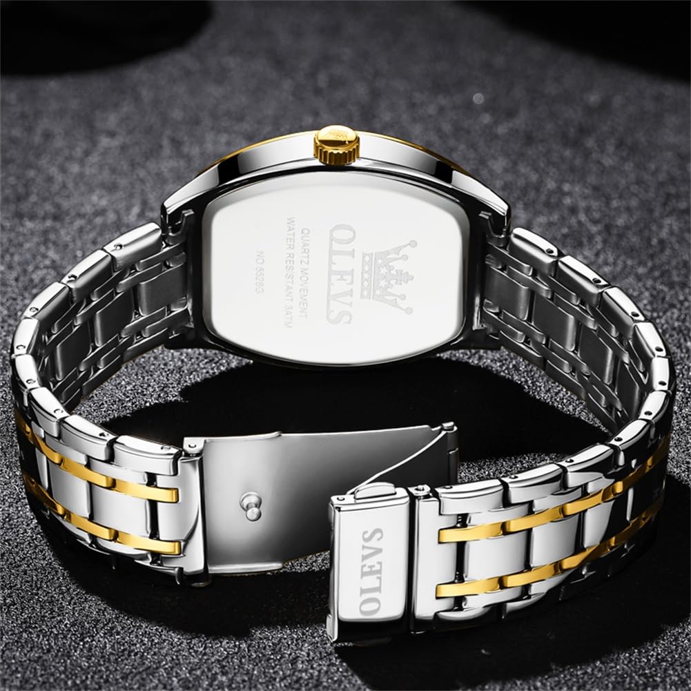 SteelGlow: OLEVS Quartz Men's Luminous Watch