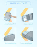 PackPro 6 Set Compression Cubes for Travel - Luggage Travel Bags by Handbags Specialist Headquarter | Available at Handbags Specialist Headquarter