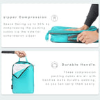 BAGAIL Travel Compression Cubes Set for Packing Ease -  by Handbags Specialist Headquarter | Available at Handbags Specialist Headquarter