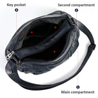 ELDA Chic Crossbody: Soft PU Leather Multi-Pocket Bag - Handbags by Handbags Specialist Headquarter | Available at Handbags Specialist Headquarter