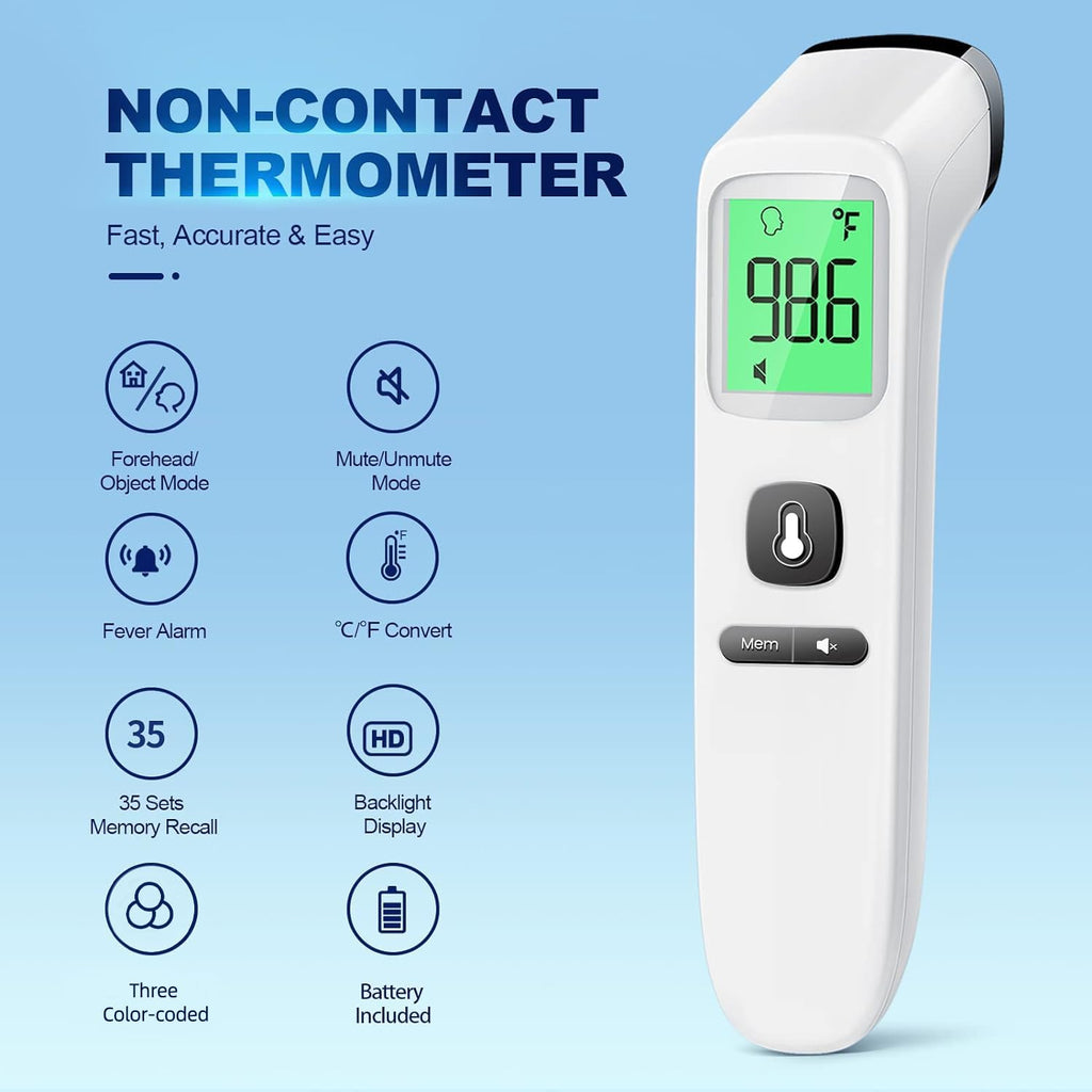 SmartScan No-Touch Thermometer: Family & Fever Care - Health Care by Handbags Specialist Headquarter | Available at Handbags Specialist Headquarter