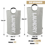 FoldAway Laundry Hamper - Laundry Baskets by Handbags Specialist Headquarter | Available at Handbags Specialist Headquarter