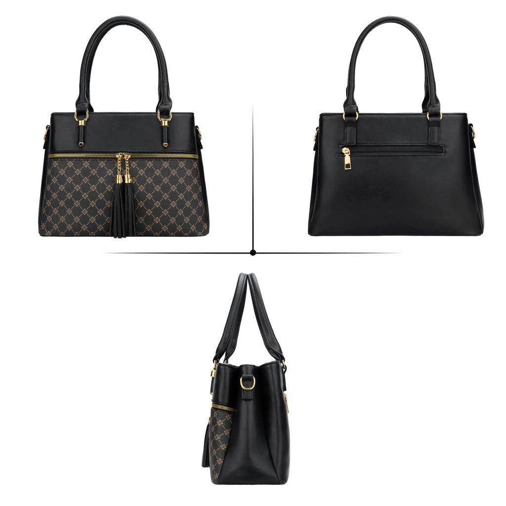 Luxe Leather Satchel & Crossbody Bags -  by Handbags Specialist Headquarter | Available at Handbags Specialist Headquarter