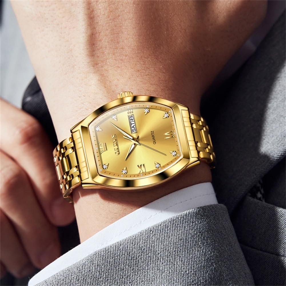 SteelGlow: OLEVS Quartz Men's Luminous Watch