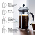 Bodum 51oz Chambord French Press Coffee Maker