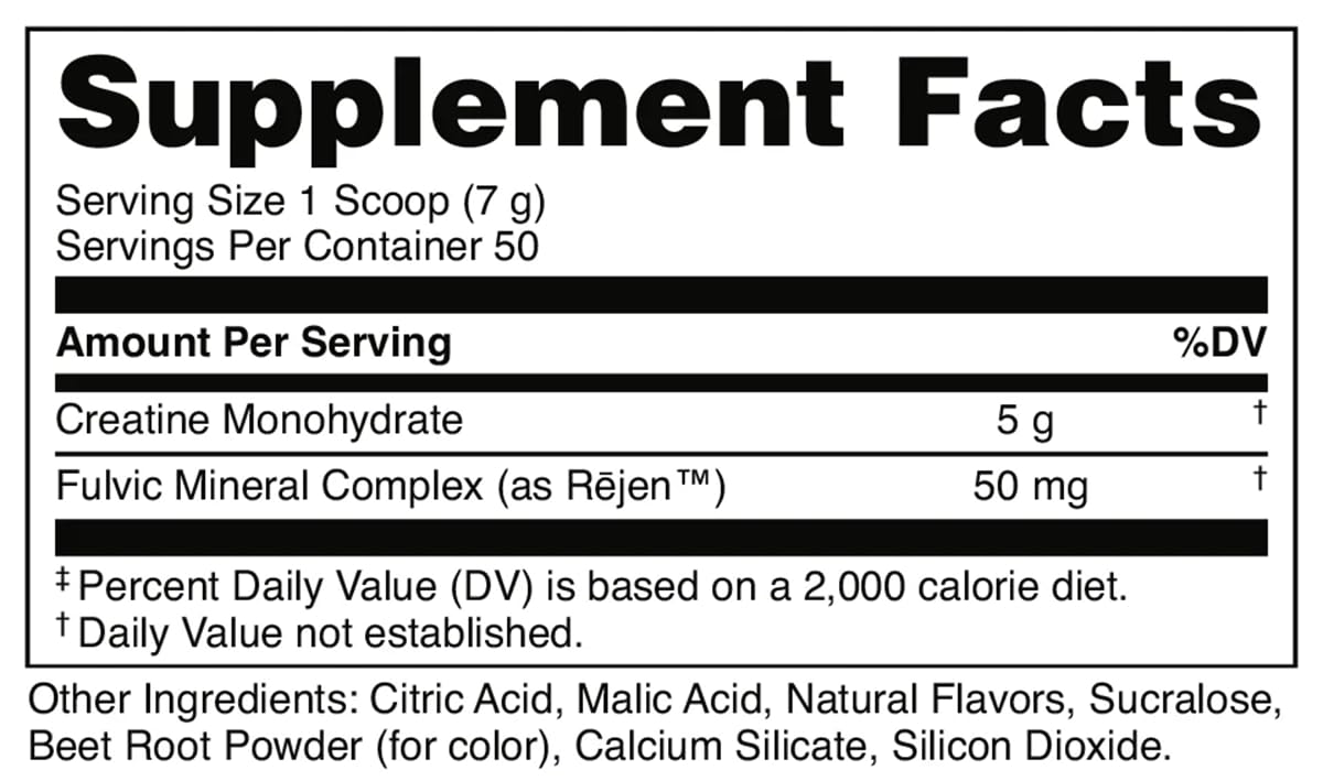 Bucked Up Micronized Creatine - Unflavored Power Boost - Healthcare by Handbags Specialist Headquarter | Available at Handbags Specialist Headquarter