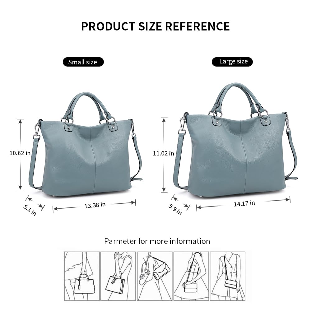 Kattee Women's Leather Tote Bag