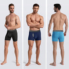 Bamboo Rayon Boxer Briefs 7 Pack for Men