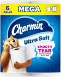 Charmin Cloud Soft: 6 Mega = 24 Regular Rolls - Toilet Paper by Handbags Specialist Headquarter | Available at Handbags Specialist Headquarter