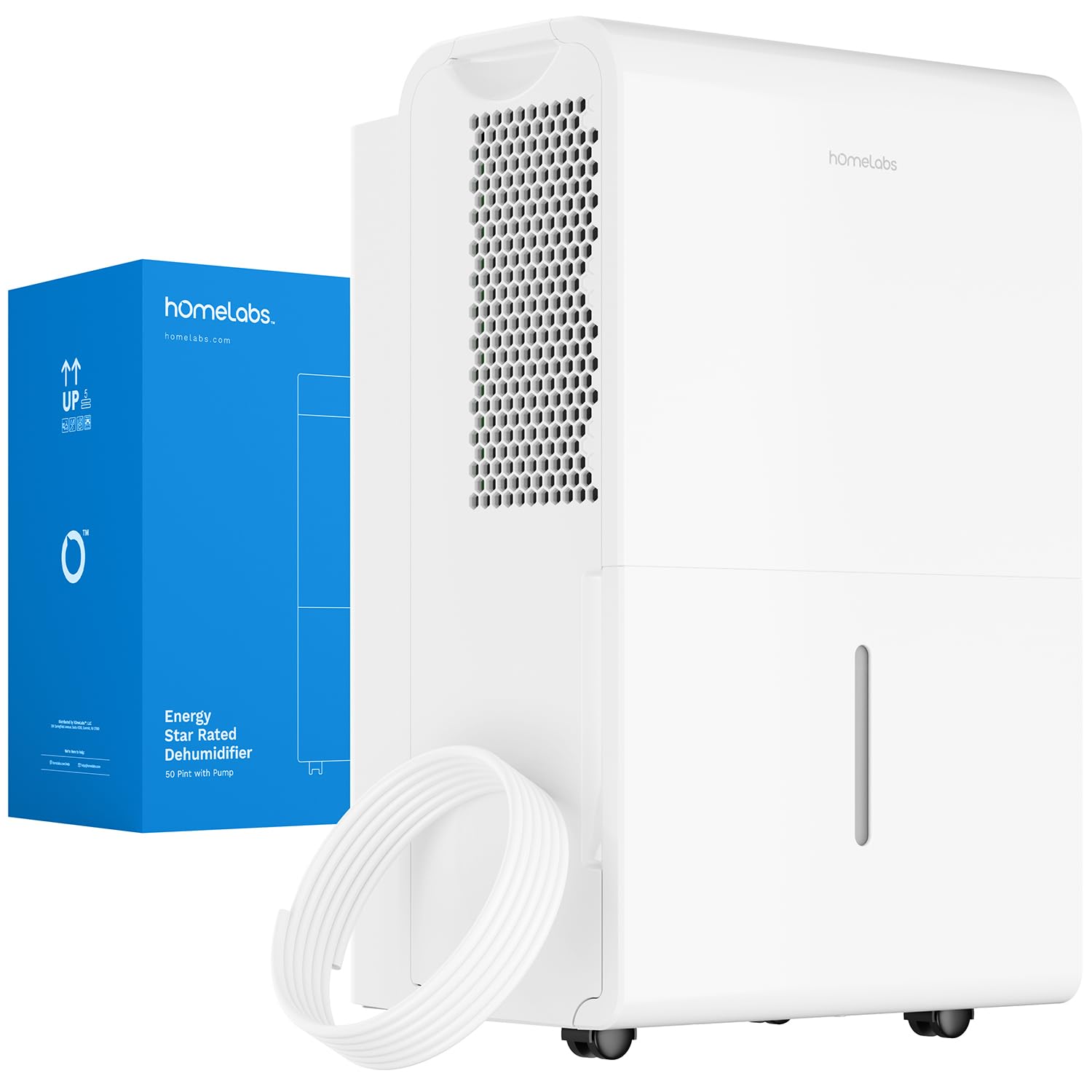 hOmeLabs Smart 50 Pint Dehumidifier 7000 Sq Ft - Decor by Handbags Specialist Headquarter | Available at Handbags Specialist Headquarter