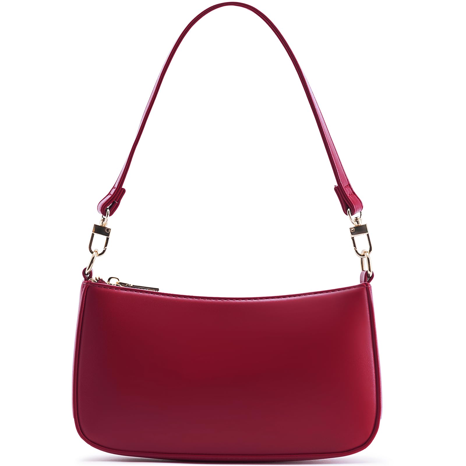 Retro Vegan Leather Shoulder Bag -  by Handbags Specialist Headquarter | Available at Handbags Specialist Headquarter