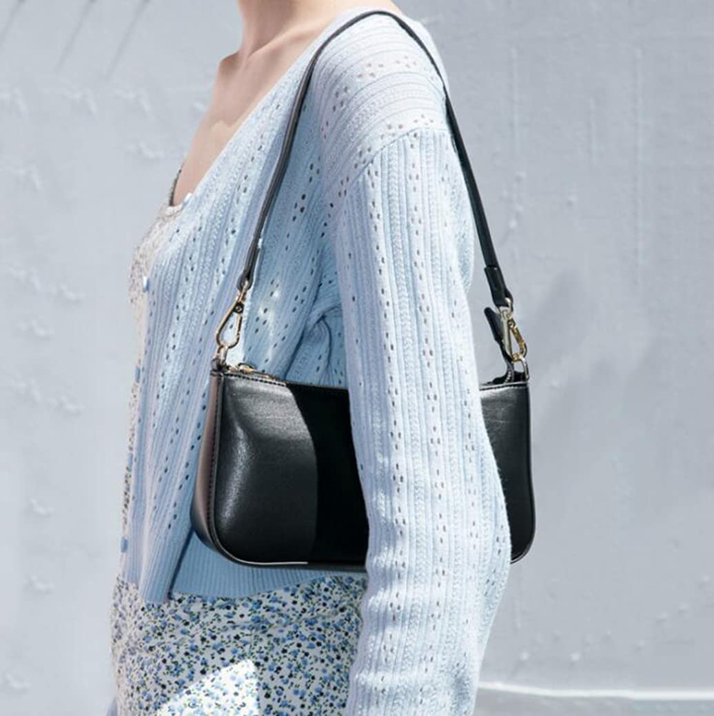 Retro Vegan Leather Shoulder Bag -  by Handbags Specialist Headquarter | Available at Handbags Specialist Headquarter