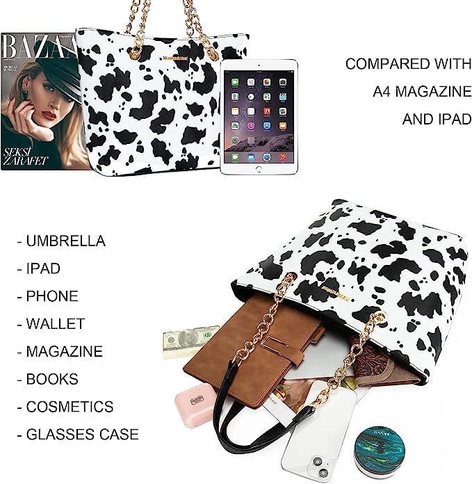 Montana Chic: Women's Chain-Handle Tote