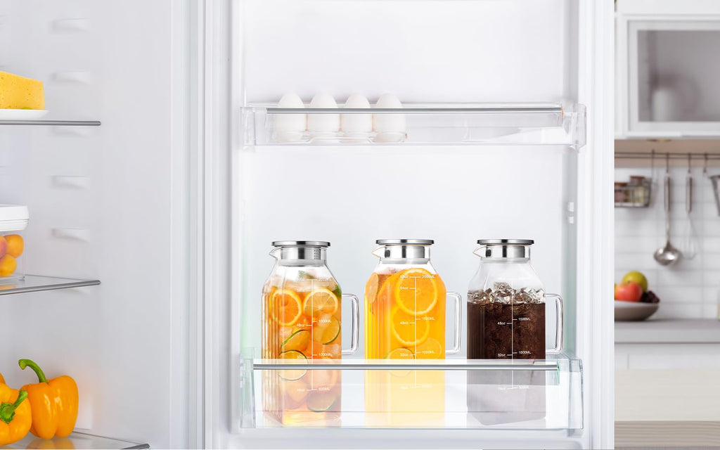 Aofmee Stainless Precision Pitcher - 68oz Borosilicate - Decor by Handbags Specialist Headquarter | Available at Handbags Specialist Headquarter