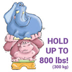 Nuby Gray Step Up Stool for Kids - Baby Products by Handbags Specialist Headquarter | Available at Handbags Specialist Headquarter