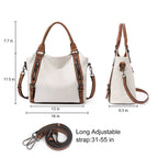 CLUCI Eco Luxe Vegan Leather Tote Bag - Bucket Bag by Handbags Specialist Headquarter | Available at Handbags Specialist Headquarter