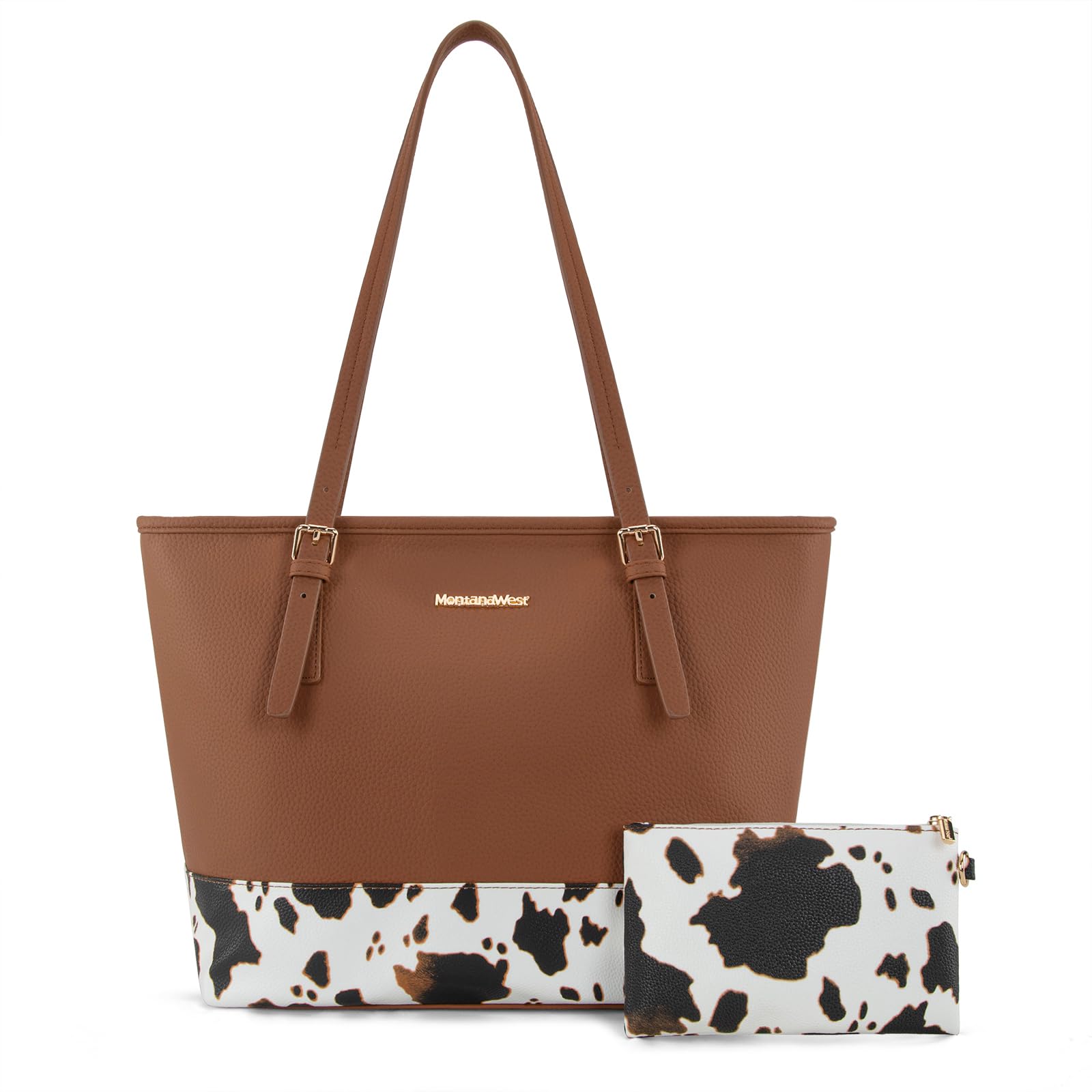 Montana Charm: Vegan Leather Tote & Shoulder Bag